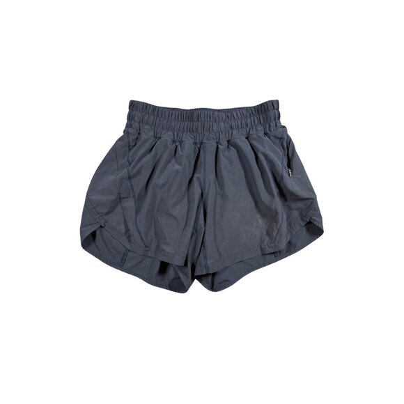 Lululemon Track That Short 5" Navy Lined W7AQES Size 6 - Picture 1 of 3